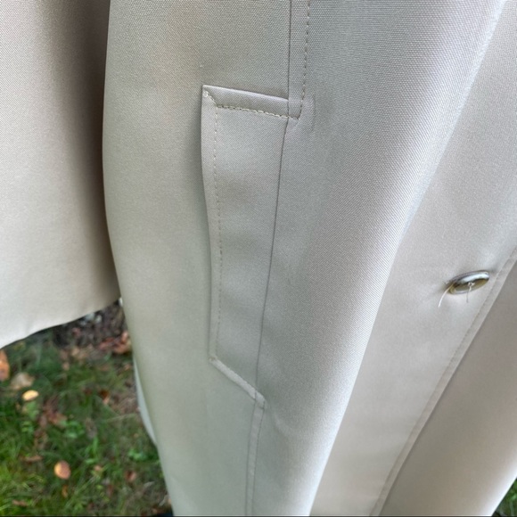 J & H Fashions Vintage Spring Beige Lined Coat - Picture 4 of 8
